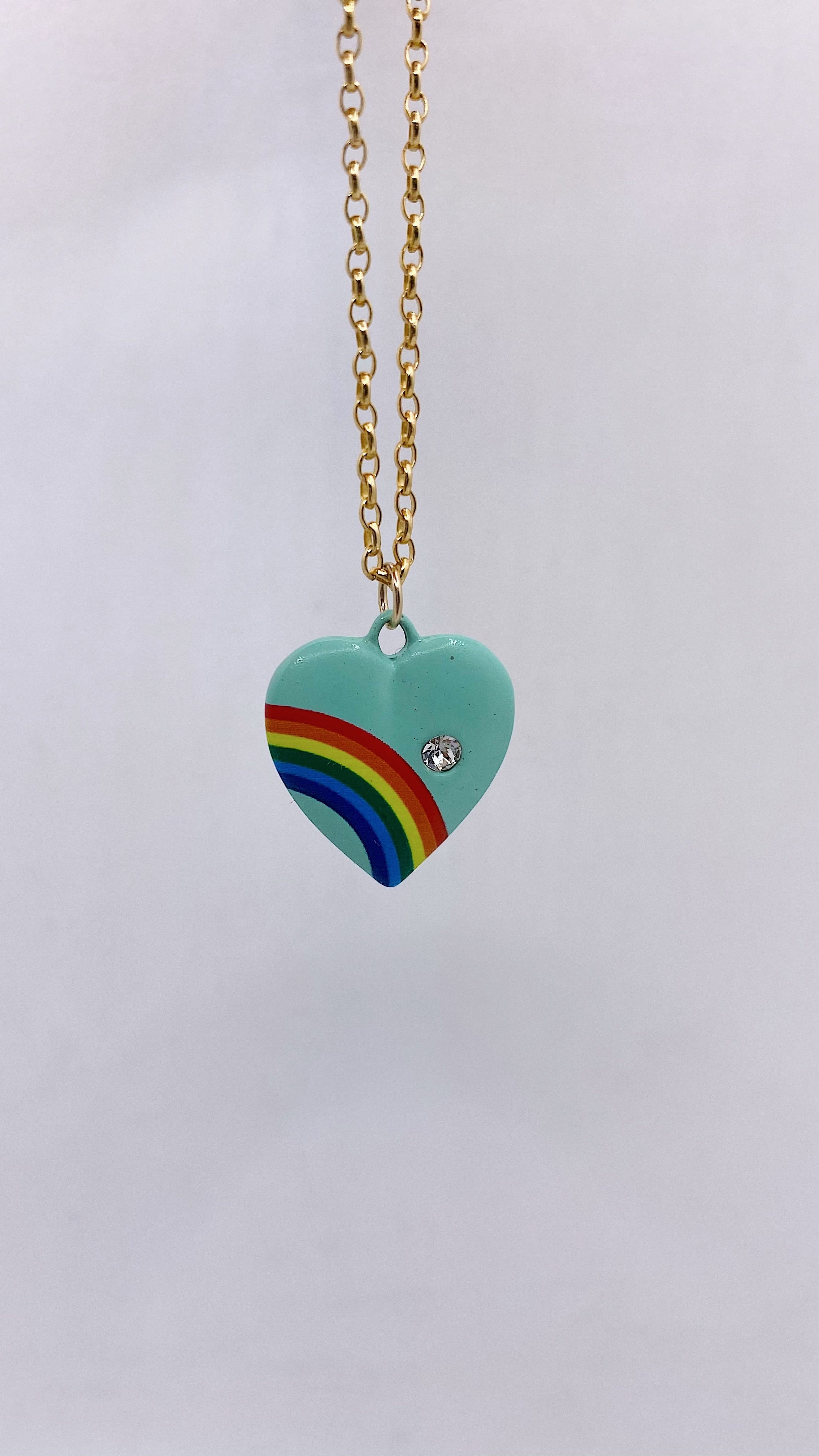 Collier Rainbow turquoise